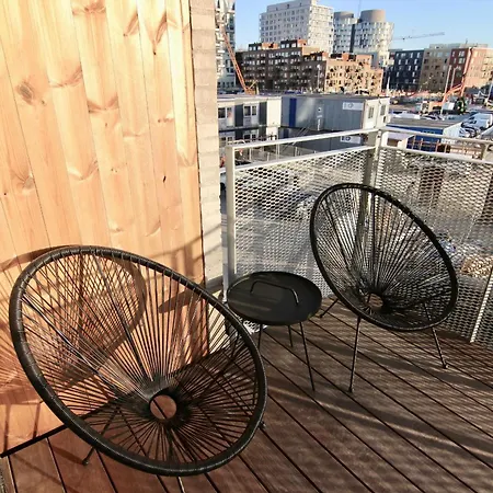 Apartmán Fantastic 3-bed Wbalcony In North Harbour Kodaň